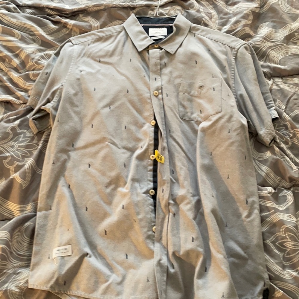 7diamonds button down shorts sleeve shirt